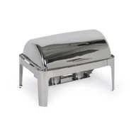 Pojemniki i kosze gastronomiczne - Brytfanna z pokrywą roll-top, 635 x 425 x 440 mm, 9 l - miniaturka - grafika 1