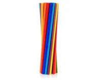 Słomki do napojów - Rurki (Słomki) Pap. Shake Tęczowy Mix, 8X252Mm / 200 Szt. - miniaturka - grafika 1