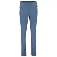Odzież trekkingowa damska - Regatta Damskie spodnie trekkingowe pentre stretch niebieskie - miniaturka - grafika 1