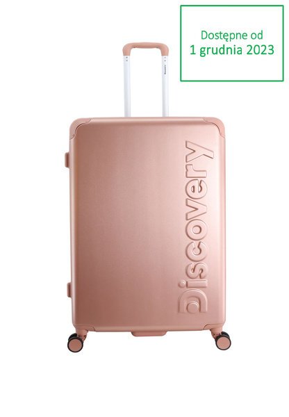 Walizka duża Discovery Focus 77cm Różowa