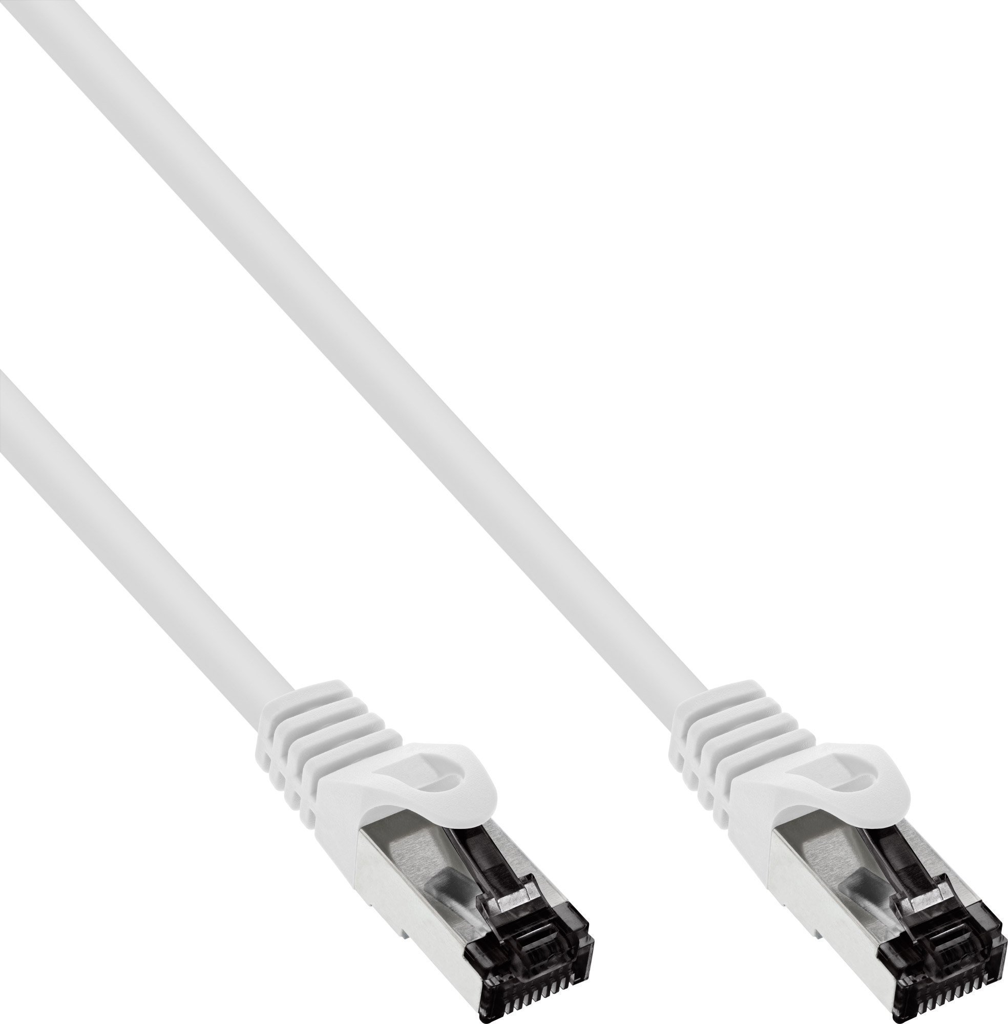 InLine InLine® Patch Cable S/FTP PiMF Cat.8.1 halogen free 2000MHz white 0,5m