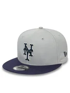 Czapki męskie - New Era Czapka z daszkiem Mlb Patch 950 Mets 60503479 Szary - miniaturka - grafika 1