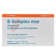 Suplementy naturalne - Mito Pharma Dr. Enzmann B-Kompleks MSE - 30 kapsułek - miniaturka - grafika 1
