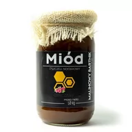 Miód - Miód Gryczany 1 kg Malinowy Bartnik - miniaturka - grafika 1