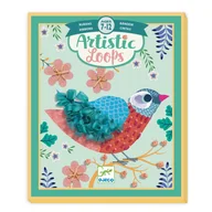 Zabawki kreatywne - Zestaw artystyczny pętelki Djeco - Ptaki - miniaturka - grafika 1