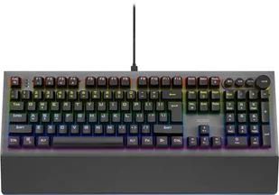 Klawiatura przewodowa NOXO Conqueror Blue switch USB (4770070882023) - Klawiatury - miniaturka - grafika 1