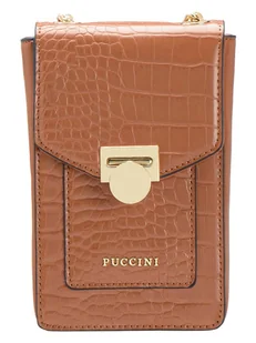 Puccini Torebka "Timeless" w kolorze jasnobrązowym - 11 x 18 x 6 cm - Torebki damskie - miniaturka - grafika 1