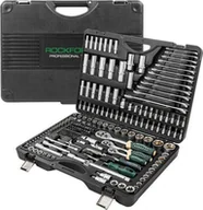 Zestawy narzędziowe - Zestaw narzędzi ROCKFORCE / WMC KLUCZY 216 + 3el. 1/2" 3/8" 1/4" - miniaturka - grafika 1