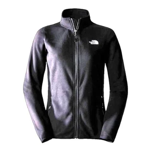 THE NORTH FACE NF0A855O4H01 Damska 100 Glacier Fz - Bluza damska EU TNF Czarna/NPF Rozmiar XS - Bluzy damskie - miniaturka - grafika 1