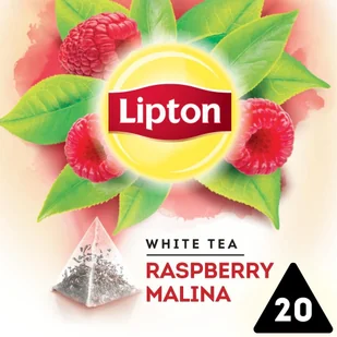 Lipton Herbata biała malina 30 g (20 torebek) - Herbata - miniaturka - grafika 1