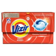 Środki do prania - Kapsułki do prania Vizir Alpejska Świeżość (18 prań) - miniaturka - grafika 1