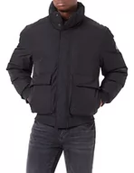 Kurtki męskie - Calvin Klein Jeans Męska kurtka bomberka niepuchowa, Ck czarny, XL - miniaturka - grafika 1
