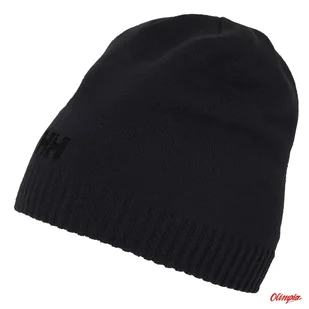 Czapka zimowa Helly Hansen BRAND BEANIE - black - Czapki narciarskie - miniaturka - grafika 1