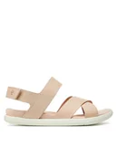 Sandały damskie - ECCO Sandały Samara 22010302118 Różowy - miniaturka - grafika 1