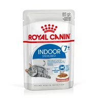 Mokra karma dla kotów - Royal Canin Indoor Sterilised 7+ w sosie - 24 x 85 g - miniaturka - grafika 1