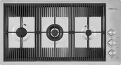 Płyty gazowe do zabudowy - Foster MILANELLO 3B FLUSH MOUNT - miniaturka - grafika 1