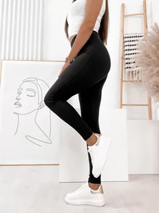 LEGGINSY OCIEPLANE NAVER CZARNE M - Ubra - Legginsy - miniaturka - grafika 1