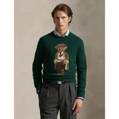 Swetry męskie - POLO RALPH LAUREN Wełniany sweter Regular Fit z dodatkiem kaszmiru - miniaturka - grafika 1