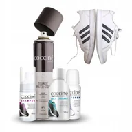 Środki do obuwia i ubrań - Zestaw do Czyszczenia Białych Butów Wybielacz Impregnat Cleaner Coccine 4w1 - miniaturka - grafika 1