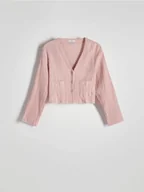 Moda i Uroda OUTLET - Reserved - Muślinowa koszula - koralowy - miniaturka - grafika 1