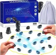 Gry planszowe - GRA MAGNETYCZNE KAMIENIE 60 szt STRATEGICZNA EDUKACYJNA MAGNETIC - miniaturka - grafika 1