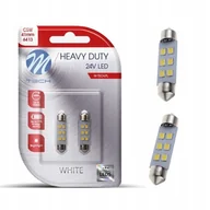 Żarówki samochodowe - Żarówki M-Tech Led C5W C10W SV8.5 z diodami Osram 24V 41mm - miniaturka - grafika 1