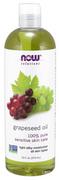 Olejki do ciała i włosów - Now® Foods NOW olej z pestek winogron, 473 ml - miniaturka - grafika 1