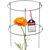 Pozostałe akcesoria do uprawy roślin - Obejma do roślin stalowa 60 x 36 cm, czarna - miniaturka - grafika 1