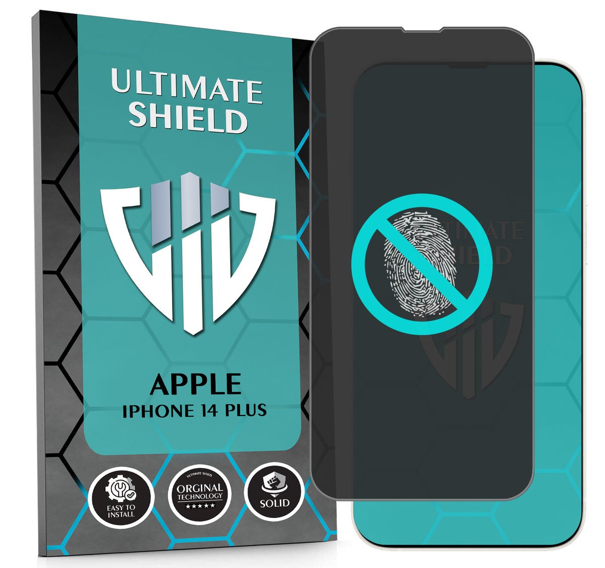 NAJLEPSZE SZKŁO 5D PEŁNE DO APPLE IPHONE 14 PLUS NIETŁUKĄCE ORYGINAŁ