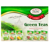 Herbata - Malwa ZESTAW HERBAT ZIELONYCH GREEN TEAS 60G - miniaturka - grafika 1