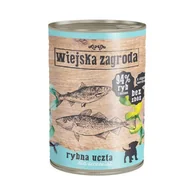 Mokra karma dla psów - Alpha Spirit Wiejska Zagroda dla szczeniąt Rybna uczta 400g - miniaturka - grafika 1