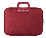 Torby na laptopy - Bombata Intrecciato 15-16” Burgundy E00874-30 - miniaturka - grafika 1
