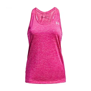 Under Armour Damska koszulka bez rękawów Tech - Twist, koszulka na siłownię, do ćwiczeń - Koszulki i topy damskie - miniaturka - grafika 1