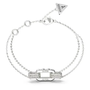 Bransoletka Guess JUBB04 581JW Srebrny - Bransoletki - miniaturka - grafika 1