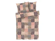 Pościel - LIVARNO home Pościel z mikrowłókna satynowego, 220 x 200 cm (Mieszanka, Różowy/ czerwony, 200 x 220 cm) - miniaturka - grafika 1