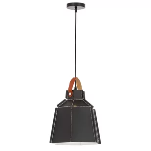LAMPA SUFITOWA WISZĄCA LOFT CZARNA MONA W1 - Lampy sufitowe - miniaturka - grafika 1