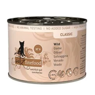 Mokra karma dla kotów - Catz finefood mokra karma dla kota Classic Adult Nr 9 Dziczyzna 6x200 g - miniaturka - grafika 1
