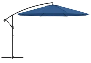 Niebieski ogrodowy parasol na wysięgniku B2-G68 - Parasole ogrodowe Niebieski ogrodowy parasol na wysięgniku B2-G68 - Parasole ogrodowe - miniaturka - grafika 1