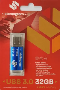 Pendrive Storange Storange pamiÄÄ 32 GB Basic PRO USB 3.0 black - Pendrive - miniaturka - grafika 1
