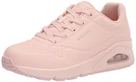 Sneakersy damskie - Skechers Uno Frosty Kicks damskie sneakersy, Lt Pink Durabuck Textile Trim, 35 EU - miniaturka - grafika 1