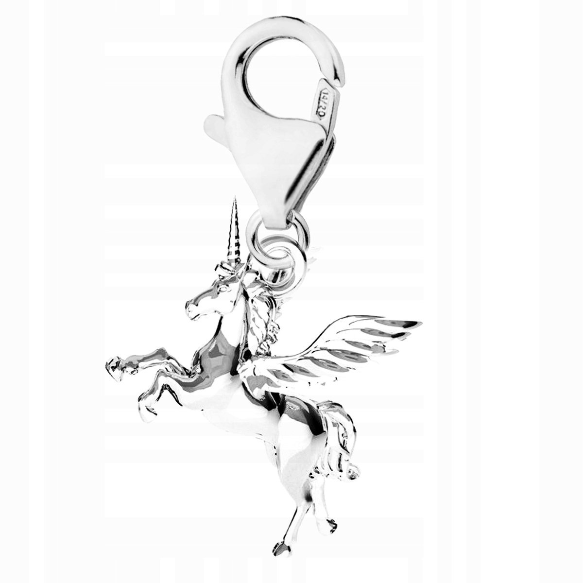 Zawieszka Srebrna Karabińczyk z Jednorożcem Koń Jednorożec Konik SREBRO 925