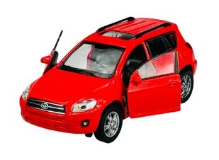 WELLY TOYOTA RAV 4 CZERWONA 1:34 43640 - Samochody i pojazdy dla dzieci - miniaturka - grafika 1