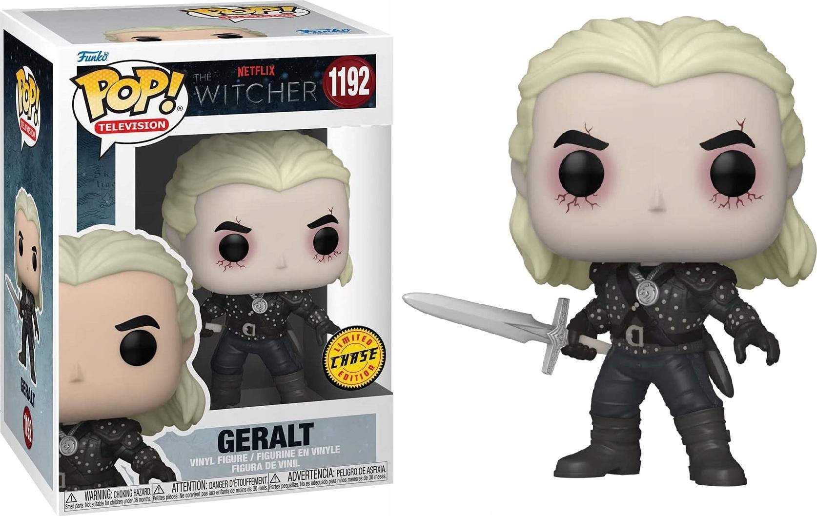Figurka Funko Pop Funko POP! Witcher Wiedźmin Geralt Chase 1192