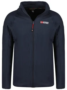 Geographical Norway Kurtka polarowa "Tug" w kolorze granatowym - Odzież trekkingowa męska - miniaturka - grafika 1