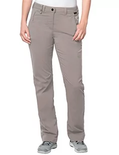 Jack Wolfskin Activate Light Pants Women spodnie męskie, odporne na działanie wody, elastyczne, oddychające, wiatroszczelne, outdoorowe spodnie softshell, spodnie trekkingowe, moon rock, 42 - Spodnie męskie - miniaturka - grafika 1