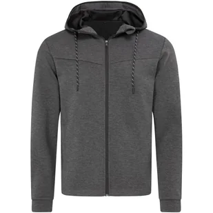 Męska Kurtka Scuba Heather Recycled Jacket - Kurtki i kamizelki sportowe męskie - miniaturka - grafika 1