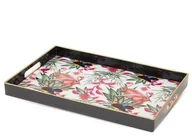 Tace i patery - Taca Ozdobna Flamingi Prostokątna 3,5x40x26cm - miniaturka - grafika 1