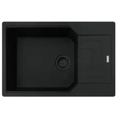 Zlewozmywaki - Zlew FRANKE Urban UBG 611-78 XL GSC czarny mat BLACK EDITION (114.0697.751) - miniaturka - grafika 1