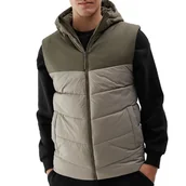 Kamizelki męskie - Bezrękawnik 4F WSS24TVJAM10043S - zielony - miniaturka - grafika 1