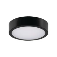 Lampy sufitowe - Plafon z pilotem okrągły DABER LED 13W Odcienie bieli 1490lm czarny wym: 5,9 x 25,1 x 25,1 cm IP66 Kanlux - miniaturka - grafika 1